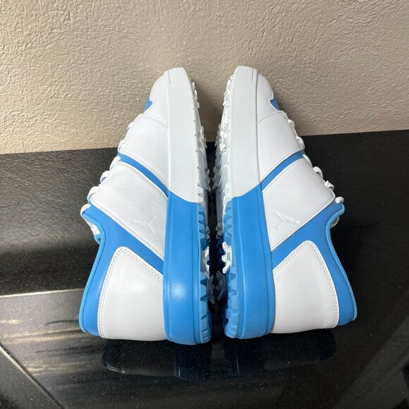 Nike Jordan NU Retro 1 Low UNC Golf Shoes White University Blue 10.5 FZ4153-101 - Picture 5 of 8